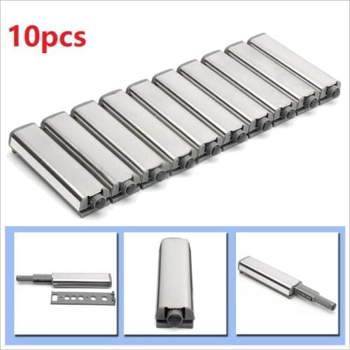 Strong Magnetic Cabinet Door Lock Stainless Steel Wardrobe with Magnetic Furniture Latch Push Open Capture System Damping Buffer