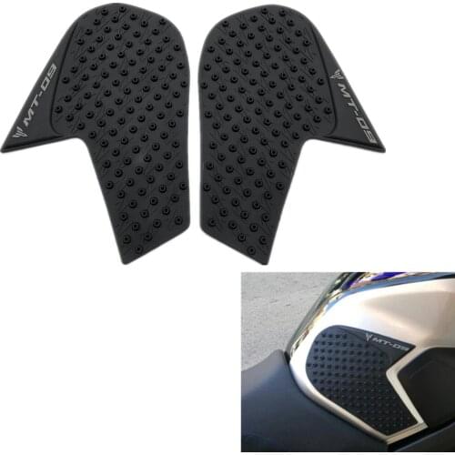 Motorcycle Tank Pad Sticker For YAMAHA MT-09 MT 09 2014 2015 Gas Knee Grips Traction Side 3M Decal MT09 14-15 Anti slip Tank Pad