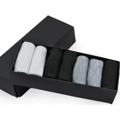 New 1 Pairs / Lot Classic Quality Black White Gray Solid Colors Fashion Mens Socks Business Casual Sock For Men Free Shipping