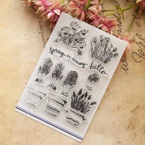 Stamp Clear Stamp for Scrapbooking Transparent Silicone Rubber DIY Photo Album Decor p9