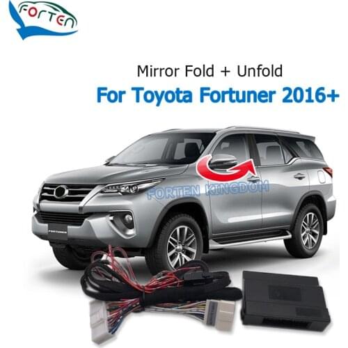 Forten Kingdom Car Side Auto Rear Mirror Folding System Module For Toyota Fortuner 2016-2020 Rear View Mirror Fold Unfold