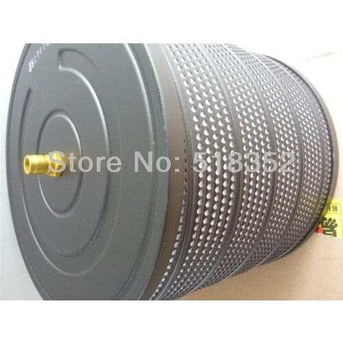 Seibu Water Filter with Stamping Metal Sheet Frame OD300mmx H340mm, Nozzle ID20mm, Filter Finess 5um, WEDM-LS Machine Parts