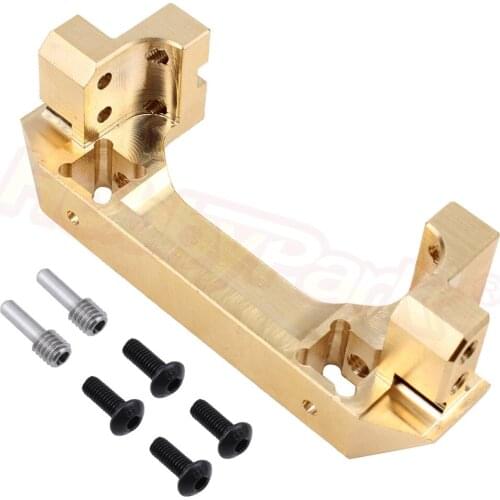 1PCS 94g/pc Heavy Duty Brass Front Bumper w/Servo Mount for Traxxas TRX-4 TRX4 1/10 RC Crawler Car Hop Up Parts
