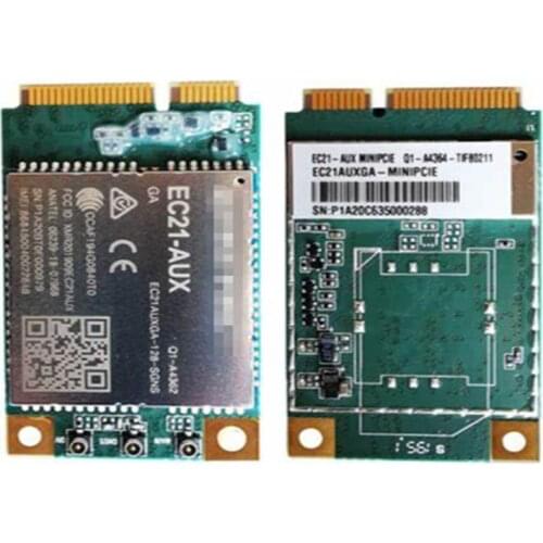 10pcs EC21-AUX Mini Pcie 4G Cat1 module EC21AUXGA-MINIPCIE LTE-FDD WCDMA GSM/EDGE GNSS for Latin America/Australia/New Zealand
