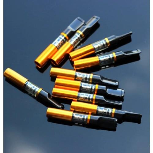 12 pcs Handheld Washable Magnet Double Cigarette Holder Filter Cigarette Holder Carved Acylic Pipe Mouthpiece Filter Smoking