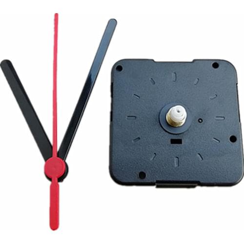 2PCS Anticlockwise Reversible 12MM Shaft Skip Battery Quartz Clock Mechanism with Hands DIY Clock