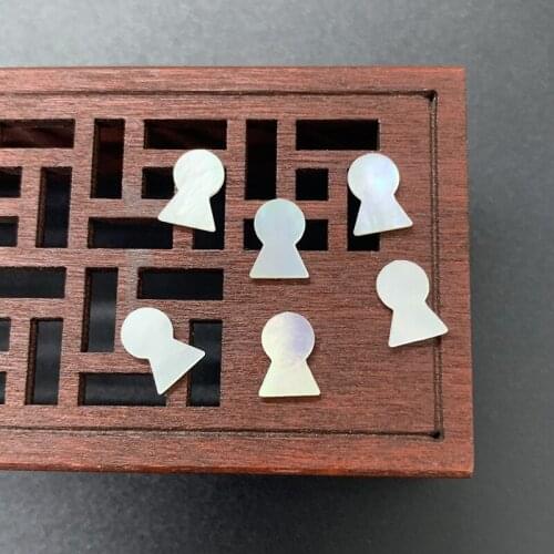 200pcs Natural MOP White Shell Cabochons CABs 6x10mm Cabochon DIY Hand Crafts Jewelry Accessories