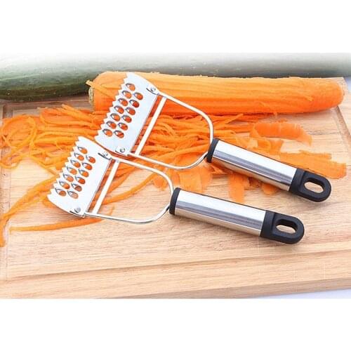 2019 new Multifunction Stainless Steel Vegetable Julienne Grater Peeler Cutter Potato Carrot Fruit Slicer Kitchen Tools