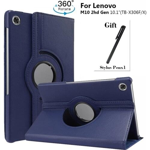 2020 Cover For Lenovo Tab M10 HD 2nd Gen TB-X306X TB-X306F TB-X306 funda Case For Lenovo Tab M10 2nd Gen 10.1" Caqa Coque +Pen