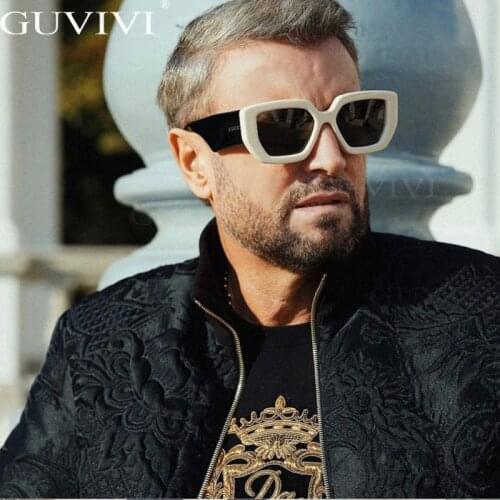 2020 new Fashion Luxury Brand Designer Oversized Polygon Sunglasses Men Vintage Shield Cool Ins women Sun Glasses uv400