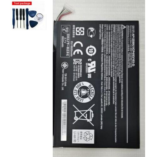 3.7V 7300mah AP12D8K battery for ACER Iconia Tab A3-A10 A3-A11 W510 W510P Cell phone