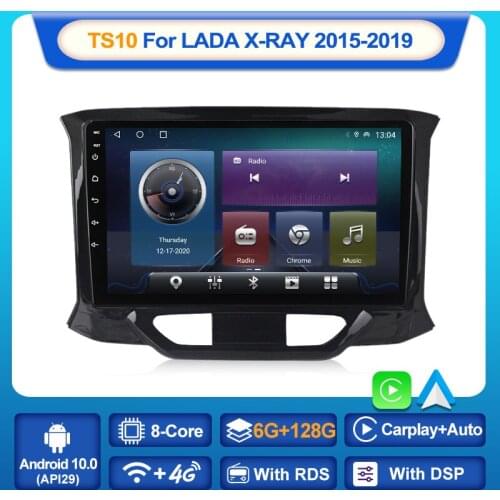 MEKEDE Android 10.0 6GB+128GB Car Radio Multimedia Video Player Navigation GPS Android 2 din dvd For LADA X ray Xray 2015 - 2019