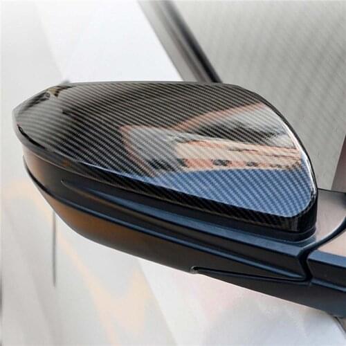 Side door rear view mirror sticker cove decorative trim for honda civic fc accessories