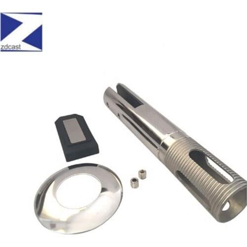 Duplex 2205 Balustrades Handrails Mirror Stainless Steel Round Core Drill Glass Spigot