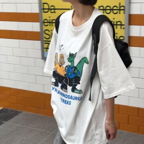 Print printed T-shirt aesthetic harajuku tshirt Unisex Funny Tops Tee accessory album brandy Women summer original hostel Anime