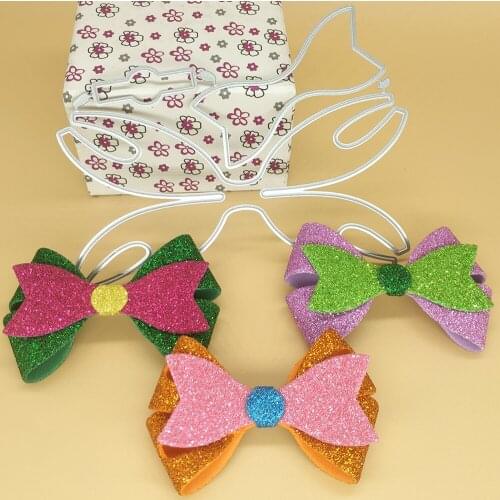 Mouse head bow tie, bow tie, packaging decoration metal cutting mold scrapbook photo album decoration DIY handmade art