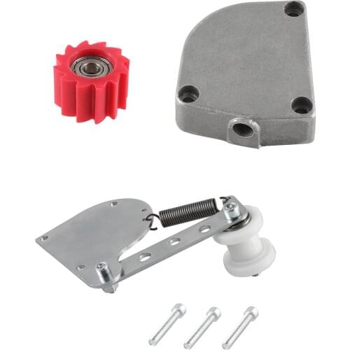 Chain Tensioner Sprocket + Clutch Cover 49cc 50cc 66cc 80cc Motor Motorized Bike H/P Parts