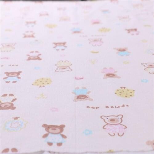 New 2 Pcs/Lot 40x50cm Cotton Patchwork Fabric Floral Tecido For Sewing Bedding Bag Fabrics Tissu Quilts Handmade Doll DIY Cloth
