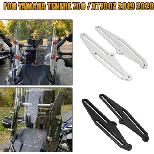 New Windscreen Adjusters Motorcycle Support Holder kits Windshield Bracket For Yamaha Tenere 700 XTZ 700 XT700Z 2019 2020