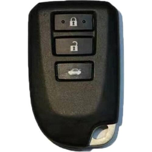 Original Factory Key 3 Buttons 433 Mhz 8A Chip Remote Car Key Fob For Toyota Yaris Vios 2015 - 2017 Without Blade