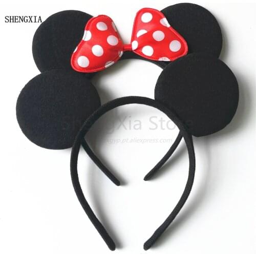 Headband Black Ear Headband Bow Hair Accessories for Birthday Party Celebration