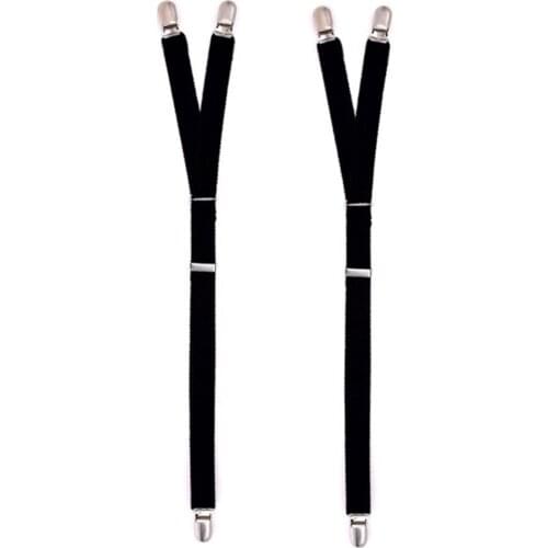 Shirt Stays Garter Belt Suspenders Elastic Shirt Holder Adjustable Sock Suspender