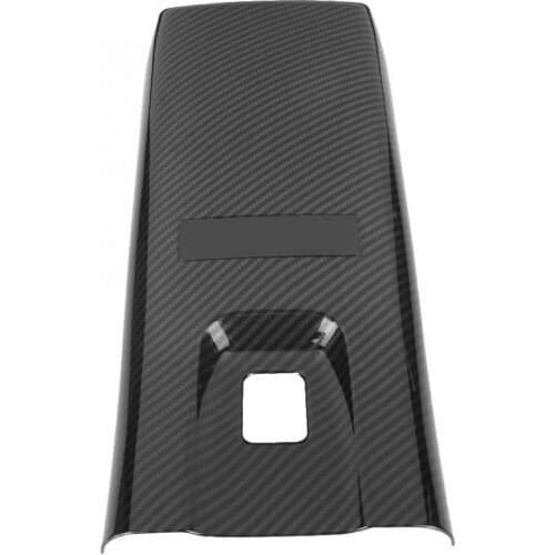 Carbon Fiber Style ABS Rear Air Vent Outlet Cover Trim Fits for Toyota Prius Hatchback 2019-2020 Car Accessories Interior