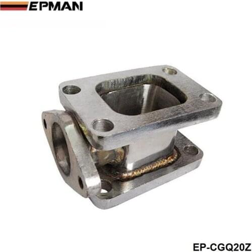 T3-T3 Cast Iron TURBO MANIFOLD ADAPTER+38MM WASTEGATE FLANGE OUTLET EP-CGQ20Z