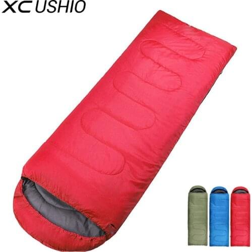 Outdoor Envelope Sleeping Bag Camping Sleeping Bag 180x30x75cm Ultralight 3 Season Thermal Travel Cotton Sleeping Bag Low Price