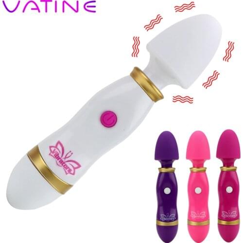 VATINE 12 Speed G-spot Vibrator Silicone AV Stick Magic Rod Clitoris Stimulate Vaginal Massage Sex Toys for Woman Adult Products