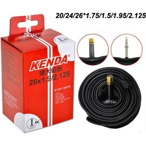 KENDA Bicycle Tire Inner Tube Mountain MTB/BMX Bike tyre 20/24/26*1.75/1.5/1.9/1.95/2.125 pneu interieur parts