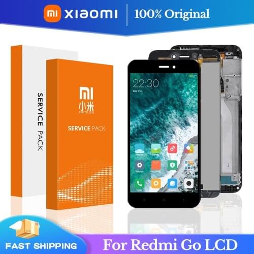 100% Test For Xiaomi Redmi Go LCD Screen for Xiaomi RedmiGo Touch Screen Digitizer Assembly M1903C3GG Display