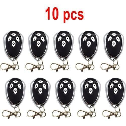 10x Alutech AT-4 AR-1-500 AN-Motors AT-4 ASG1000 Remote Control 433.92MHz Gate Garage Door Remote Control 433mhz Command Key Fob