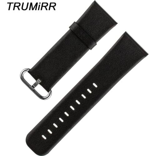 22mm Genuine Leather Band for Pebble Time / Steel LG G Watch W100 W110 Urbane W150 Strap Stainless Steel Pin Buckle Bracelet
