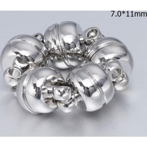 50PCS/Lot Bracelet Necklace Magnetic Magnet Clasps 7.0*11.0mm FASHION