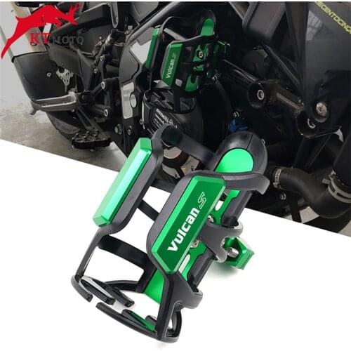 For KAWASAKI Vulcan S 650 650cc VN650 2015-2021 2020 CNC Aluminum Water Bottle Holder Motorcycle ccessories Bottle Cage