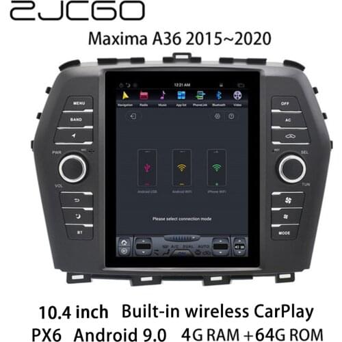 Car Multimedia Player Stereo GPS DVD Radio Navigation NAVI Android Screen for Nissan Maxima A36 2015 2016 2017 2018 2019 2020