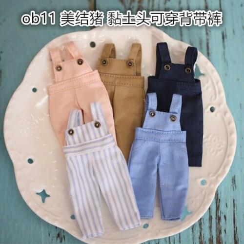 Free shipping Handmade Doll clothes Belt pants for obitsu11 ob11 cu-poche 1/12 bjd Doll Accessories toys gift girl play house