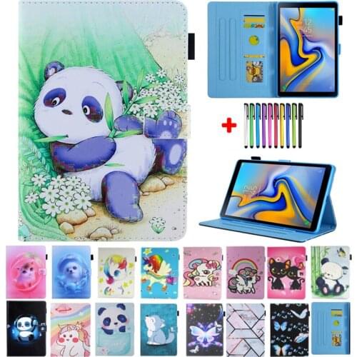 For Samsung Galaxy Tab A7 Lite Case 8.7 SM-T220 T225 New Tabler Animal Cute Cover For Galaxy Tab A7 Case 10.4 SM-T500 Shell Gift