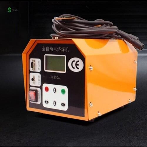 200 Type Electric PE Butt Welding Machine 220V Gas Pipeline Automatic Welding Machine Steel Mesh Skeleton Tube Hot Melt Mach