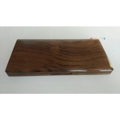 Beautiful Wooden oboe reed case hold 20 pcs reeds Strong black walnut wood