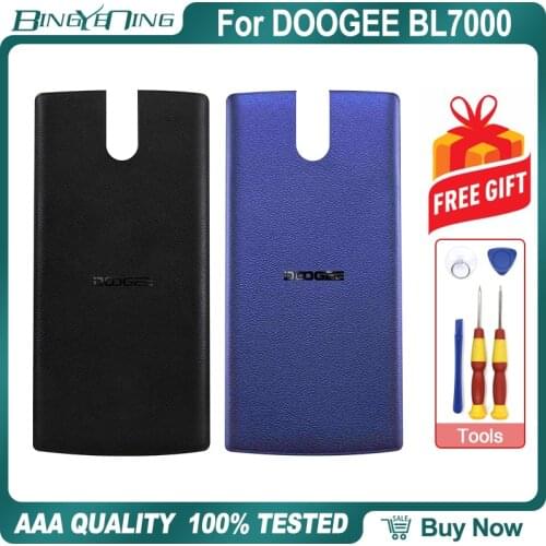 100% New Original Battery Cover For DOOGEE BL7000 Protective Back case Repair Replacement Accessories Parts Phone Accessory