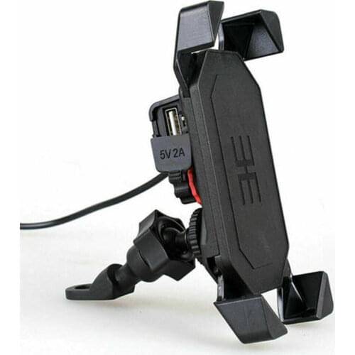 Nordson Motorcycle USB Charger Waterproof Phone Holder 12V Motorbike Mountain Bike Motocross Scooter Phone Holder USB Charger