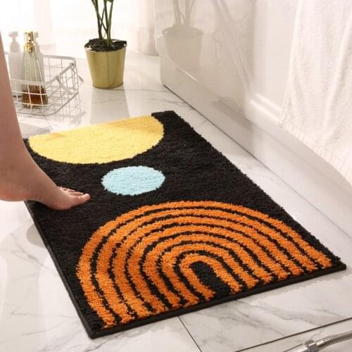 New Soft Chenille Bath Mats All Size Non Slip Mat Rug for Home Living Room Bedroom Kitchen Mat Bathroom Rug Bedside Carpet