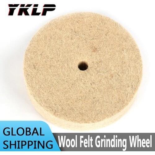 150mm Wool Felt Polishing Grinding Wheel Buffing Polisher Pad Rotary Tool 4PC/6PC