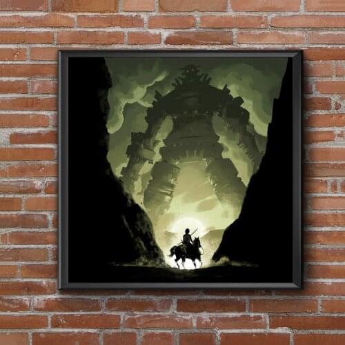 Shadow of the Colossus Video Game Poster Wall Painting Home Decoration ( No Frame )