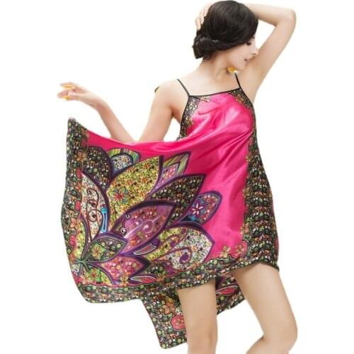 Ice Silk Fabrics Pajamas Sexy Lingerie Sexi Women Homewear Nightgown Erotic Underwear Ladies Sex Suspender Skirt Loose Sleepwear