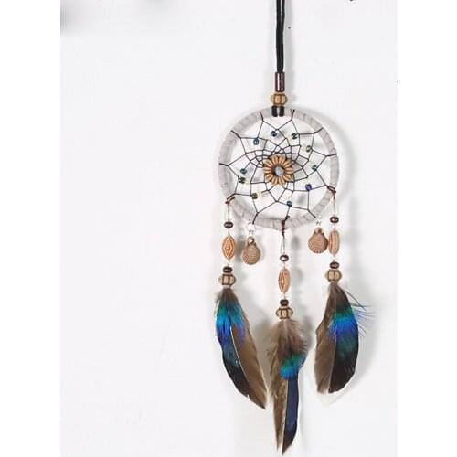 1 X Dreamcatcher Dream Catcher with Feathers Car Home Wall Hanging Decoration