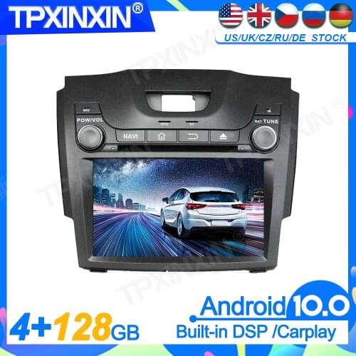128G Android10.0 Screen Car DVD Player For Chevrolet S10 2013 2014 2015 2016 2017 GPS Auto Radio Audio Stereo Head Unit
