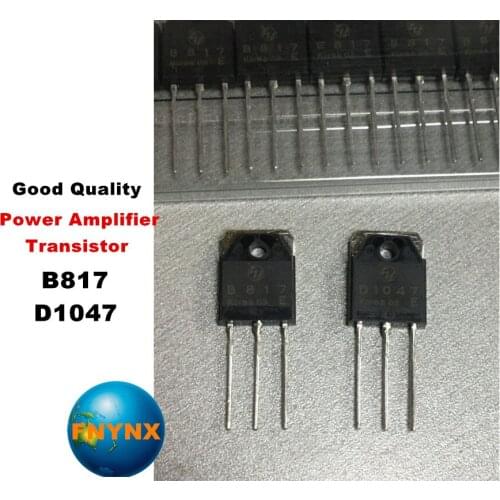 20Pairs 2SB817 2SD1047 B817 D1047 Silicon PNP Power Transistor Customation Version For Factory Good Quality
